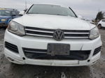 2013 Volkswagen Touareg V6 White vin: WVGEF9BP9DD009695