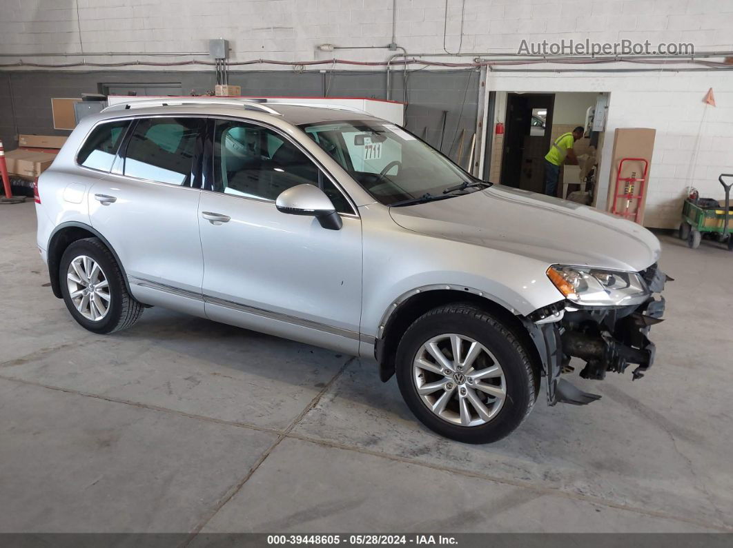 2014 Volkswagen Touareg 3.6l Sport Gray vin: WVGEF9BP9ED002585