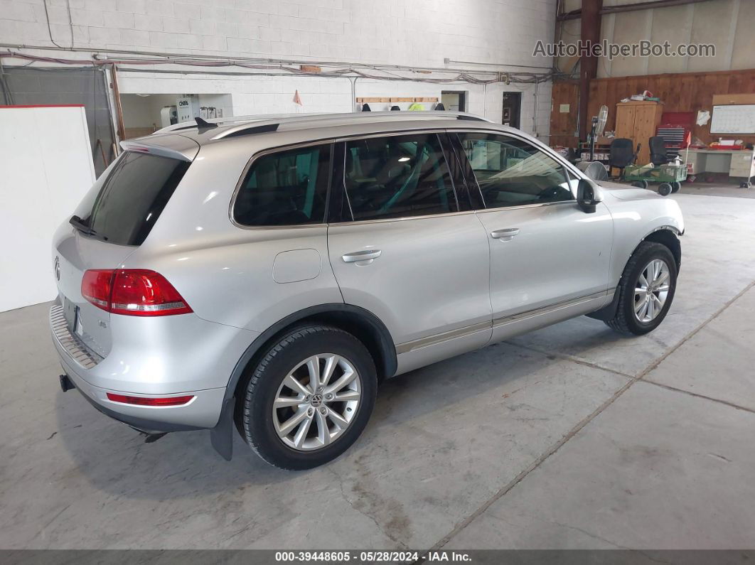 2014 Volkswagen Touareg 3.6l Sport Gray vin: WVGEF9BP9ED002585