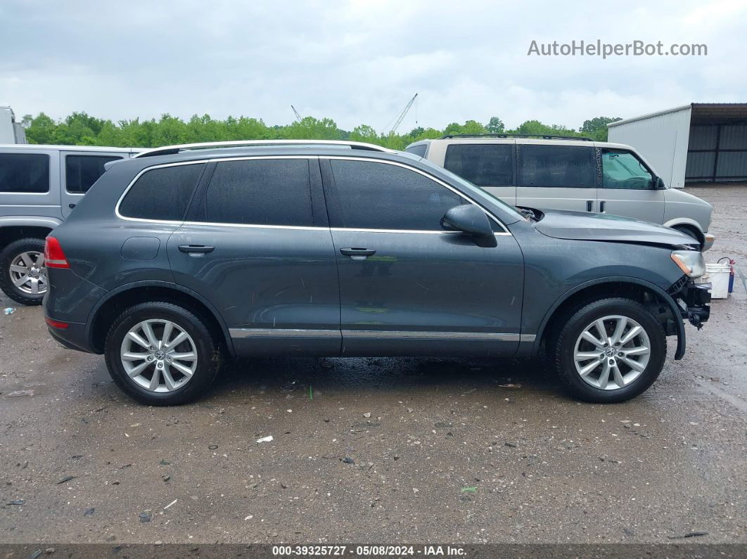 2014 Volkswagen Touareg 3.6l Sport Серебряный vin: WVGEF9BP9ED008953