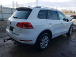 2014 Volkswagen Touareg V6 Белый vin: WVGEF9BP9ED013621