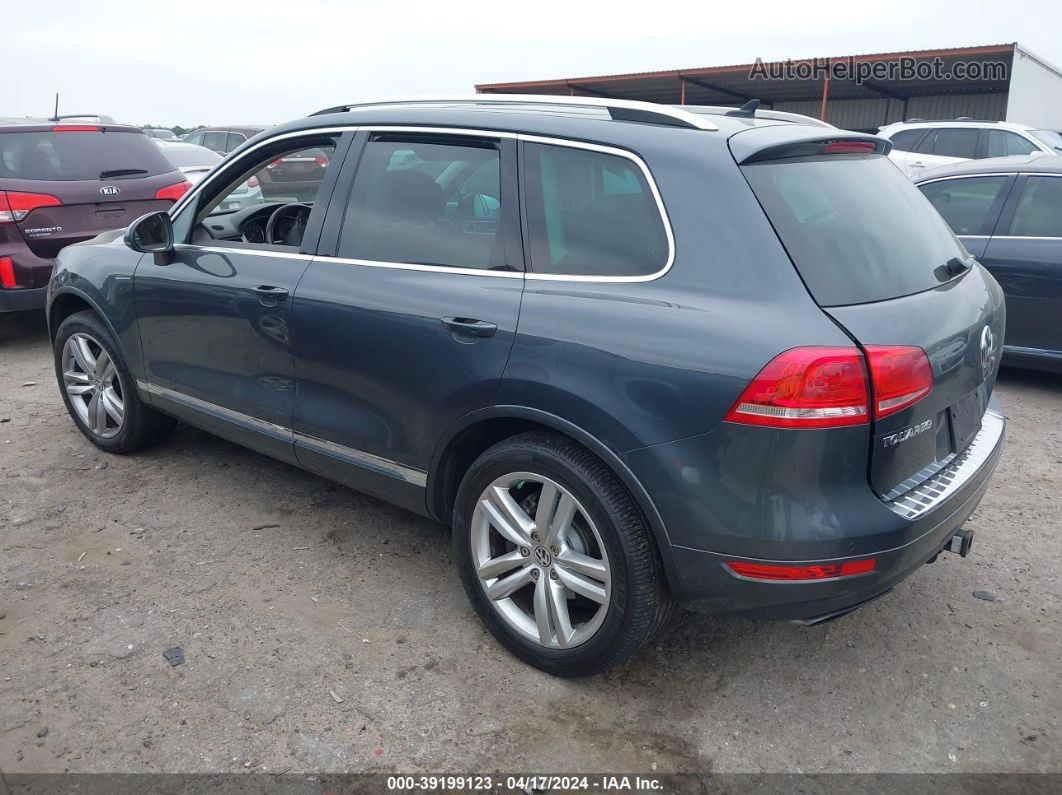 2013 Volkswagen Touareg Vr6 Executive Синий vin: WVGEF9BPXDD002433