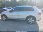 2013 Volkswagen Touareg Lux Silver vin: WVGEF9BPXDD002531