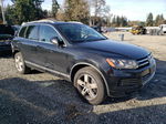 2013 Volkswagen Touareg V6 Black vin: WVGEF9BPXDD002612