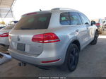 2013 Volkswagen Touareg Vr6 Lux Silver vin: WVGEF9BPXDD013559