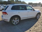 2014 Volkswagen Touareg V6 Белый vin: WVGEF9BPXED001557