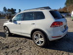 2014 Volkswagen Touareg V6 White vin: WVGEF9BPXED001557