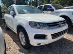 2014 Volkswagen Touareg V6 White vin: WVGEF9BPXED005009