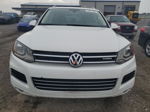 2012 Volkswagen Touareg Hybrid White vin: WVGEG9BP3CD008019