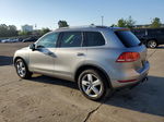 2012 Volkswagen Touareg Hybrid Silver vin: WVGEG9BPXCD008261