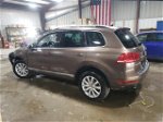 2012 Volkswagen Touareg V6 Tdi Brown vin: WVGEK9BP1CD011385