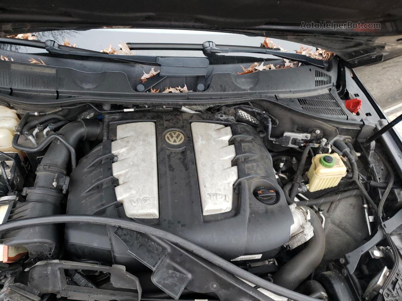 2012 Volkswagen Touareg V6 Tdi Черный vin: WVGEK9BP1CD011726