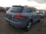 2012 Volkswagen Touareg V6 Tdi Gray vin: WVGEK9BP4CD009291