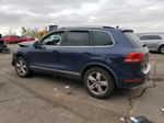 2012 Volkswagen Touareg V6 Tdi Blue vin: WVGEK9BP5CD009560