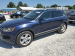 2012 Volkswagen Touareg V6 Tdi Синий vin: WVGEK9BP6CD007266