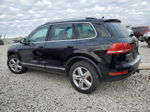 2012 Volkswagen Touareg V6 Tdi Black vin: WVGEK9BP7CD006689