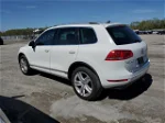 2012 Volkswagen Touareg V6 Tdi White vin: WVGEK9BP7CD008040