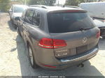 2012 Volkswagen Touareg Lux Gray vin: WVGEK9BP7CD010791