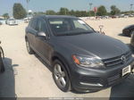 2012 Volkswagen Touareg Lux Gray vin: WVGEK9BP7CD010791