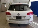 2012 Volkswagen Touareg V6 Tdi White vin: WVGEK9BP8CD006250