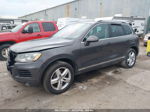 2012 Volkswagen Touareg Tdi Lux Gray vin: WVGEK9BP8CD009021