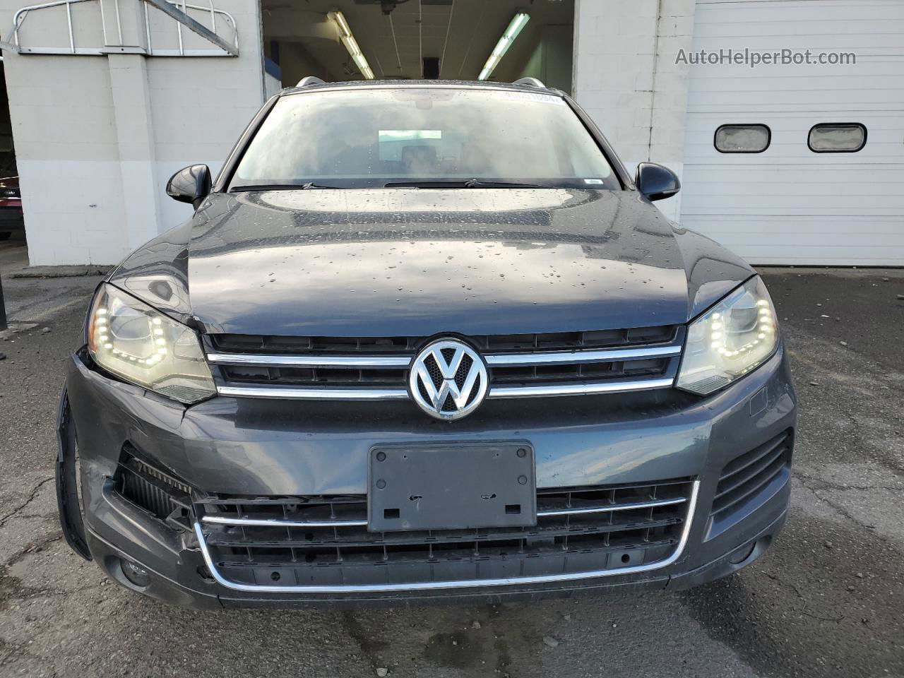 2012 Volkswagen Touareg V6 Tdi Серый vin: WVGEK9BPXCD009912