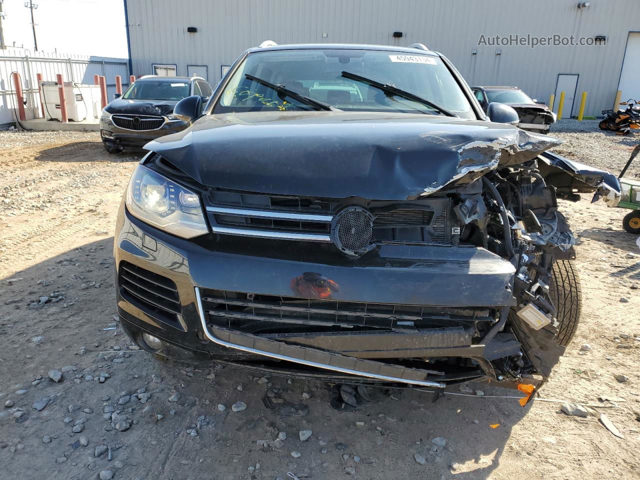 2013 Volkswagen Touareg V6 Tdi Black vin: WVGEP9BP0DD003202