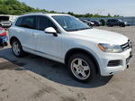 2013 Volkswagen Touareg V6 Tdi White vin: WVGEP9BP0DD003801