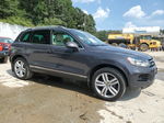 2013 Volkswagen Touareg V6 Tdi Gray vin: WVGEP9BP0DD004527