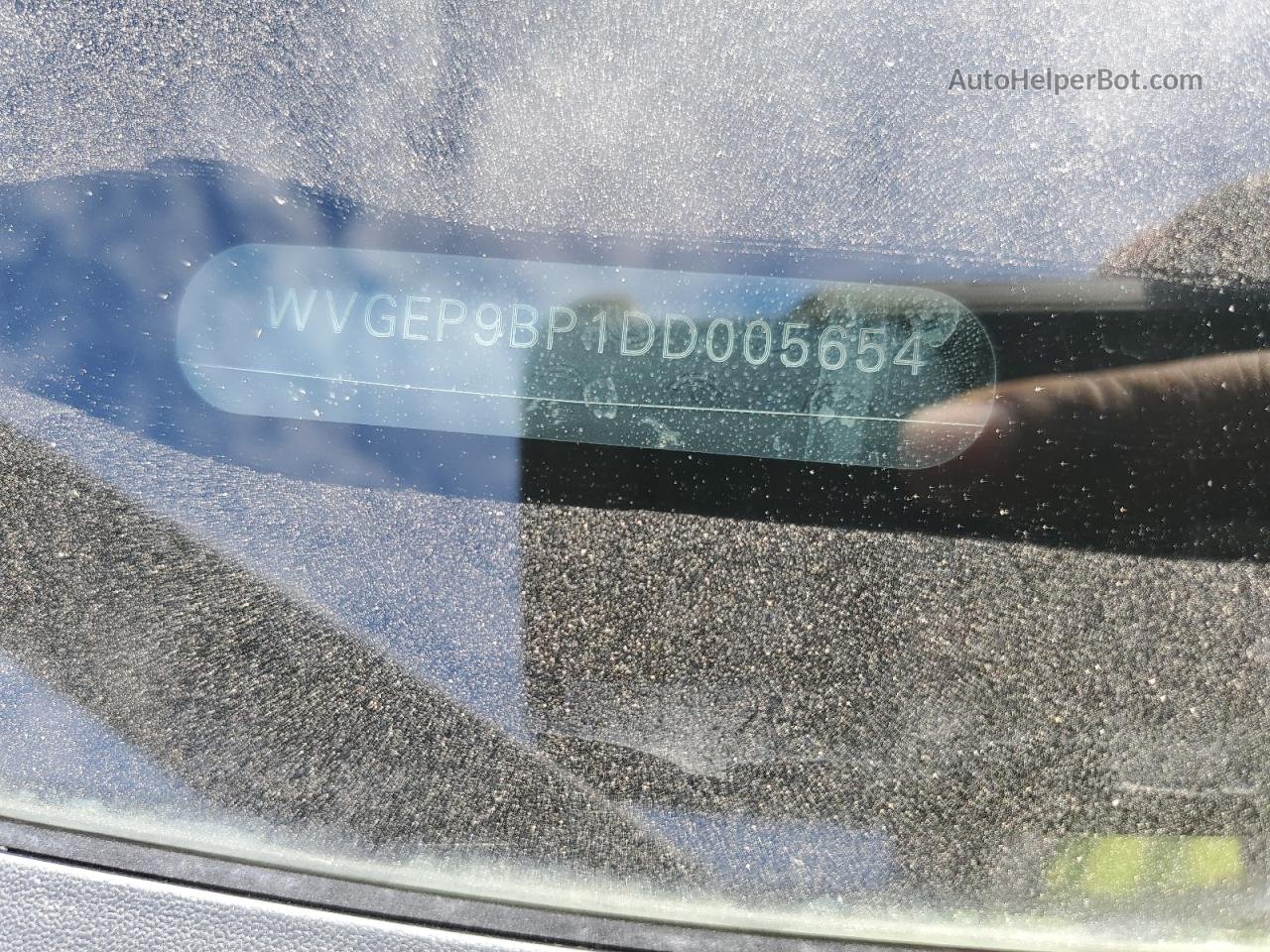 2013 Volkswagen Touareg V6 Tdi Charcoal vin: WVGEP9BP1DD005654