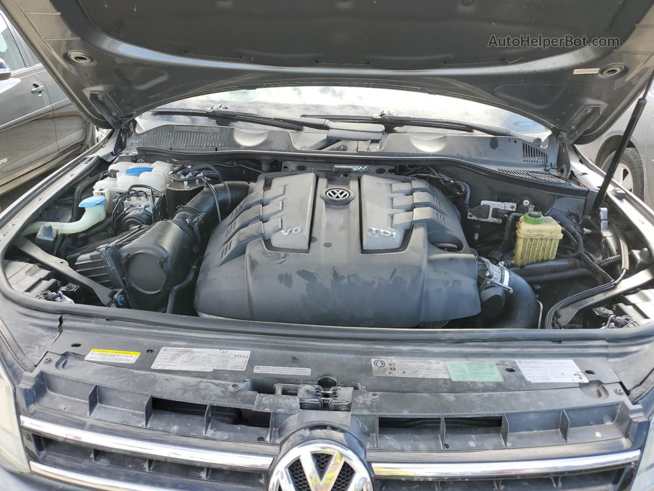 2013 Volkswagen Touareg V6 Tdi Charcoal vin: WVGEP9BP1DD005654