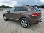 2013 Volkswagen Touareg V6 Tdi Brown vin: WVGEP9BP1DD007811