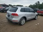 2013 Volkswagen Touareg V6 Tdi Silver vin: WVGEP9BP1DD011597