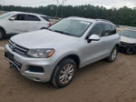 2013 Volkswagen Touareg V6 Tdi Silver vin: WVGEP9BP1DD011597