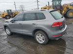 2014 Volkswagen Touareg V6 Tdi Gray vin: WVGEP9BP1ED006398