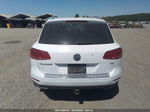 2013 Volkswagen Touareg Exec White vin: WVGEP9BP2DD006232