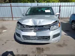 2013 Volkswagen Touareg Lux Silver vin: WVGEP9BP2DD006473