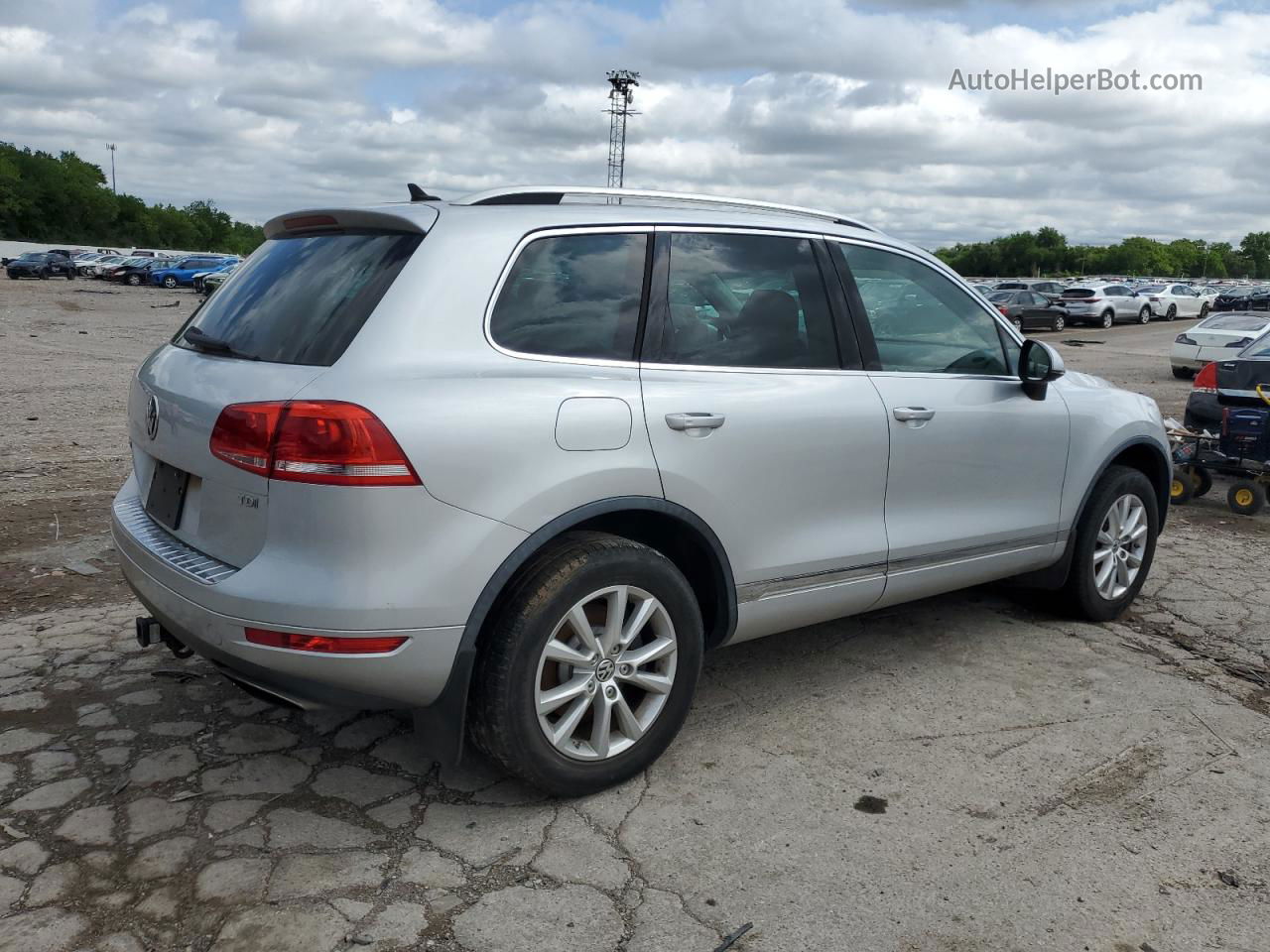 2014 Volkswagen Touareg V6 Tdi Серый vin: WVGEP9BP2ED001386