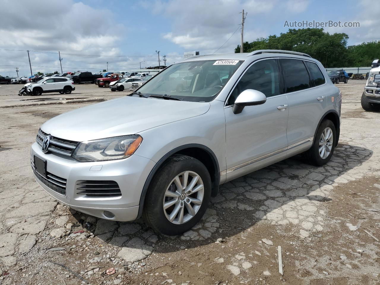 2014 Volkswagen Touareg V6 Tdi Gray vin: WVGEP9BP2ED001386