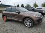 2014 Volkswagen Touareg V6 Tdi Brown vin: WVGEP9BP2ED006765