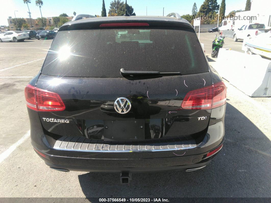 2014 Volkswagen Touareg X Blue vin: WVGEP9BP2ED006815