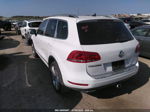 2014 Volkswagen Touareg Exec White vin: WVGEP9BP2ED010704