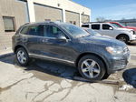 2013 Volkswagen Touareg V6 Tdi Gray vin: WVGEP9BP3DD003498