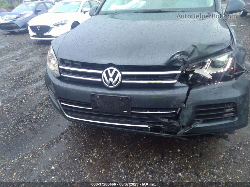 2013 Volkswagen Touareg Tdi Lux Black vin: WVGEP9BP3DD006028