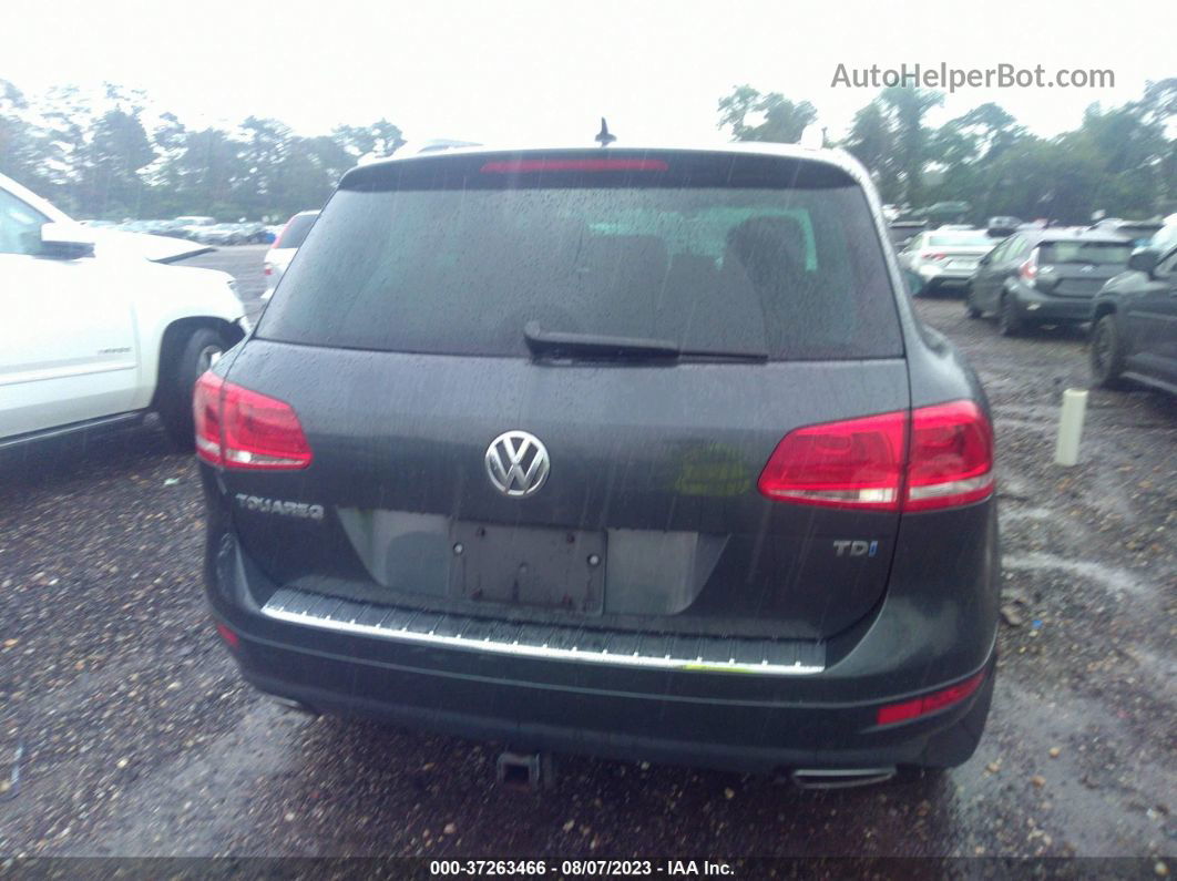 2013 Volkswagen Touareg Tdi Lux Черный vin: WVGEP9BP3DD006028