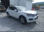 2014 Volkswagen Touareg Lux Белый vin: WVGEP9BP3ED003826