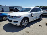 2014 Volkswagen Touareg V6 Tdi White vin: WVGEP9BP3ED005270