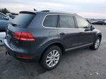 2014 Volkswagen Touareg V6 Tdi Gray vin: WVGEP9BP3ED011649