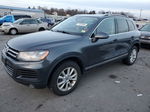 2014 Volkswagen Touareg V6 Tdi Gray vin: WVGEP9BP3ED011649