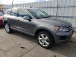 2014 Volkswagen Touareg V6 Tdi Gray vin: WVGEP9BP3ED011974